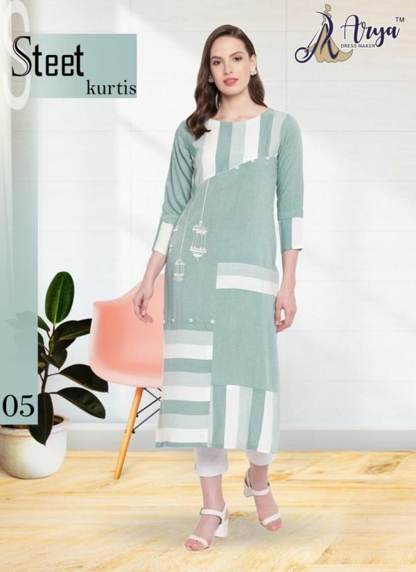 Arya Steet Designer Rayon Kurti 